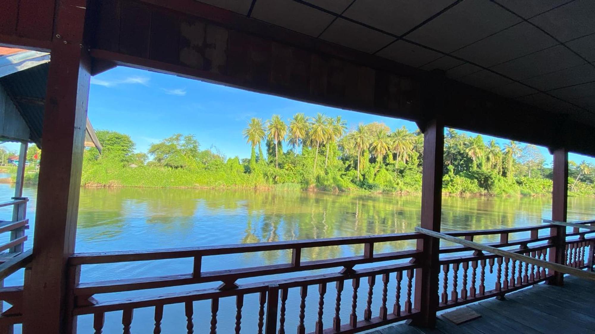 Souksanh River Bungalow Muang Không Eksteriør billede